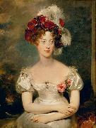 Portrait of Princess Caroline Ferdinande of Bourbon-Two Sicilies, Duchess of Berry.